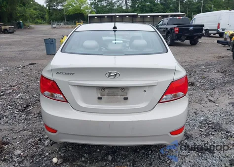 2016 Hyundai Accent Se z USA, uszkodzony, nr VIN KMHCT4AE9GU995267